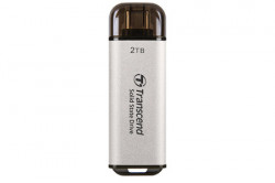 Transcend 2TB, portable SSD, ESD300S, type C,silver ( TS2TESD300S )  - Img 2