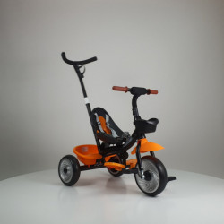 Tricikl sa ručicom za guranje model 429 - Orange - Img 2