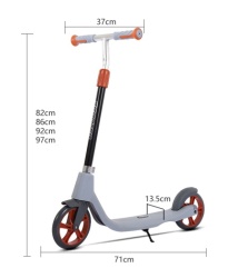 Trotinet za decu i mlade – SnakeBoard stil 665 - plava-2