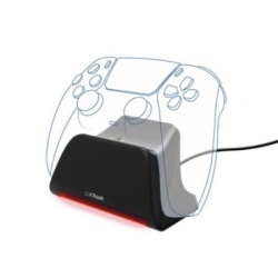 Trust gxt255 charge stand ps5 black (25552)-2