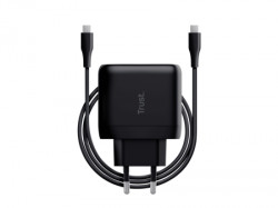 Trust punjač maxo 65W/USB-C/laptop/smartphone/tablet/2m USB-C kabel/crna ( 24817 ) - Img 5