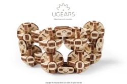 Ugears 3d eko mehanička puzzla  - FLEKSI KOCKA ( 1061)-3