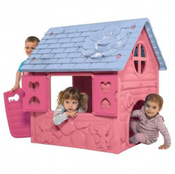 Velika Dohany - Kućica za decu - roze 106x98x90 - Img 1