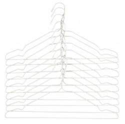 Vešalice D43cm 10kom/p bela