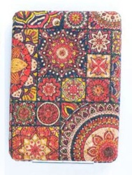 Viter ogledalce cork floral design ( L-855_7 )