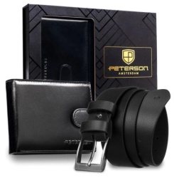 Viter set peterson kaiš + novčanik ( PTN125_7 )