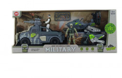 Vojni set sa vojnicima i vozilima ( 604432 ) - Img 1