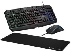 Volkano VX Helios VX-148-BK US crna Tastatura + miš + podloga USB