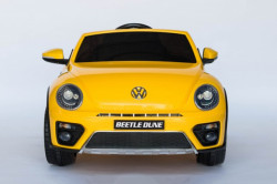 VW Buba Licencirani Auto sa kožnim sedištem i ojačanim PVC točkovima - Žuta ( VW Buba-2 ) - Img 3