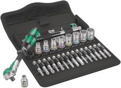 Wera 8100 SA 6 Zyklop set gedora, 1/4", metrički, 28 komada, 05004016001 ( WERA 004016 )