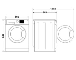 Whirlpool FFT M11 82 EE R mašina za sušenje veša - toplotna pumpa -4