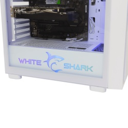 White Shark gcc 2401 warhead - 3 white  4 fans pc case-2