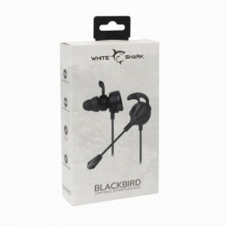 White shark GE 537 blackbird IN-EAR headphones + mic - Img 2
