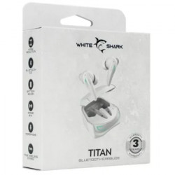 White Shark GEB TWS96 Titan bele ANC TWS slušalice - Img 2
