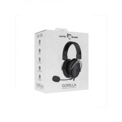 White Shark GH 2341 Gorilla headset crno/sive - Img 2