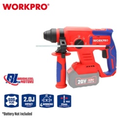 Workpro wp390300 Aku. čekić-bušilica SDS+ (bez četkica), 20V ( WP390300 )