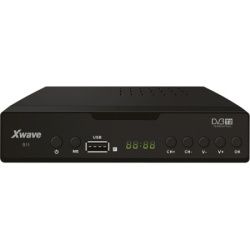 Xwave S11 DVB-T2 Set Top Box H.265,LED,scart,HDMI,RF in-out,USB,media player,metalno kućište 157544-1