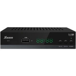 Xwave s13 207418 dvb-t2 settopbox h.265,led,scart,hdmi,rf in-out,usb,media player,metalno kućIšte