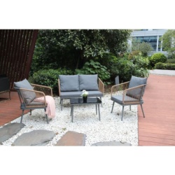 Zen Garden Baštenska garnitura dali, ratan braon ( ZG 031221B )-4