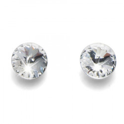 Ženske oliver weber fine cut mini crystal mindjuše sa swarovski belim kristalom ( 21013 ) - Img 4