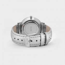 Ženski cluse la boheme beli srebrni ručni sat sa srebrnim kožnim kaišem ( cl18233 ) - Img 4