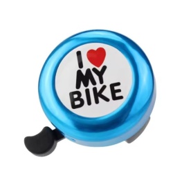 Zvonce i love my bike,plavo ( B80007 )