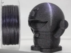 3DP-PLA-MX3-01-GBK PLA Filament-Three galaxy-za 3D stampac 1.75mm, kotur 1KG Black - Img 3