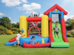 7 u 1 Play House Dvorac na naduvavanje sa spustom 300x360x235 cm (9019)