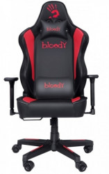 A4-GC330 A4Tech Bloody Gejmerska stolica, Ergonomska, MAX 150KG, BLACK-RED - Img 2