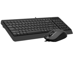 A4 tech F1512S FSTYLER USB YU crna tastatura + USB crni miš -4