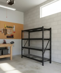 Alberg Industrijski regal 183 x 195,6 x 61 čelik i žičana mreža 4x900kg ( 11B )