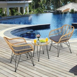Alberg Rattan lounge set Serelio ( KLK039 ) - Img 4