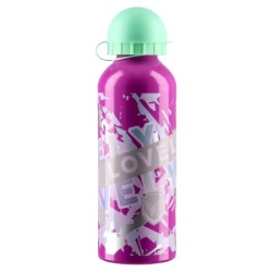 Alu flowy class flašica za vodu aluminijumska 500ml devojčica miks ( B2C06859 )