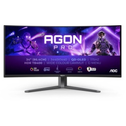 AOC agon pro ag346ucd oled 3440x1440/175hz/0.03ms/2xhdmi/dp/zvučnici Monitor 34"-2