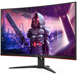 AOC CQ32G2SE/BK LED 32" gaming curved 165Hz QHD, Black-Red, monitor - Img 4