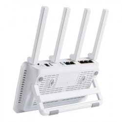 Asus bežični ruter EBR63 Wi-Fi/ AX3000/ 2402Mbps/ 574Mbps/ MU-MIMO/ 4 eksterne antene/bela ( EBR63 ) - Img 2