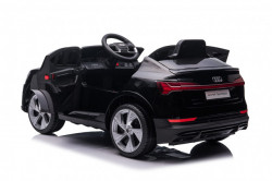 Audi E-tron Sportback Licencirani automobil sa kožnim sedištem i mekim gumama - Crni - Img 6