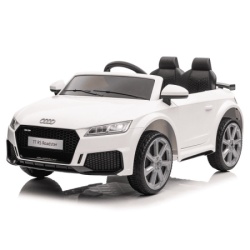 Audi TT RS Licencirani Dečiji Automobil na Akumulator Beli (12V)