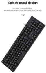 Aula ak205 usb, us/yu Tastatura ( 57640 )-4