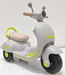 Baby motor skuter 6v 1motor zeleno siva ( 744314Z )