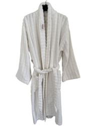 Bade Mantil Frotir White Blanky XXL Dug rukav ( VLK000312-whiteblanky )