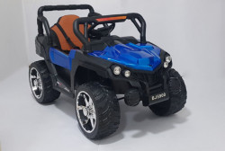 BAGI BJ-5900 - Dečiji Auto na akumulator sa kožnim sedištem i mekim gumama - funkcija ljuljanja - Plavi - Img 6