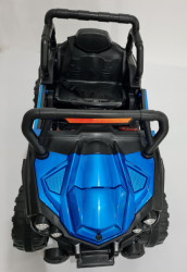 BAGI Exclusive - Auto na akumulator za decu sa funkcijom ljuljanja - Plavi - Img 4