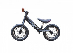 Balance Bike 751 Bicikl bez pedala za decu - Crni - Img 2