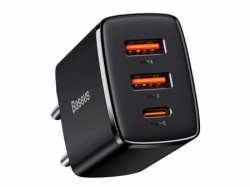 Baseus Brzi Punjač Compact Quick Charger 2U+C/30W/crna ( CCXJ-E01 ) -3