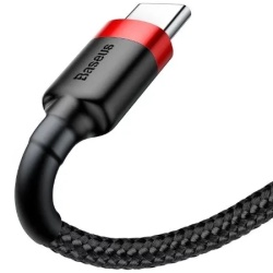 Baseus kabl Type C/Type C  60W PD/QC 1m crno-crvena ( 999948 )-2