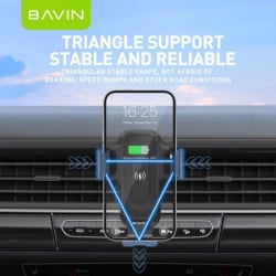 Bavin auto držač/wirelees punjač 15W ( 90403 ) - Img 3