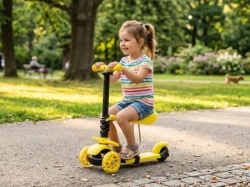 BBO trotinet s979a 3u1 scoot – zuti ( S979AYL )