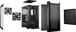 Be quiet pure base 501 airflow window black, mb compatibility ( BGW74 ) -2