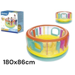 Bestway 52262 Trambolina na duvanje bouncer bouncejam 3-6age, 180x86cm ( 3958 )